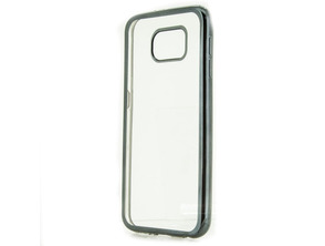 TPU Metal Samsung Galaxy S6 Black X-One Case