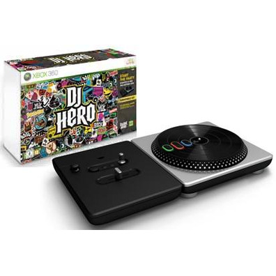 DJ Hero + Turntable Xbox 360