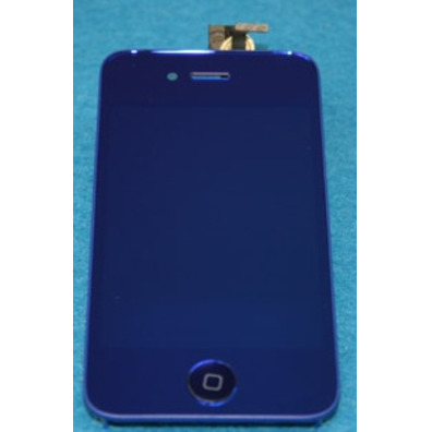 Full Screen for iPhone 4S Metallic Blue