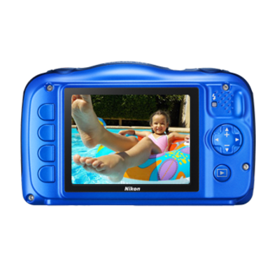NIKON COOLPIX S33 AZUL KIT Aquatic camera