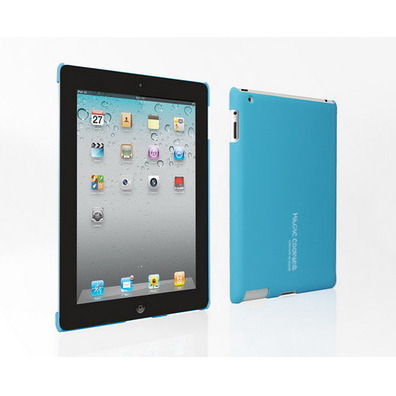 Back Cover Case for Apple iPad 2 (Blue)