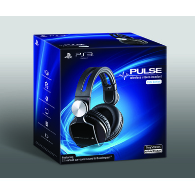 Wireless 7.1 Pulse stereo headset PS3/ps4 Official