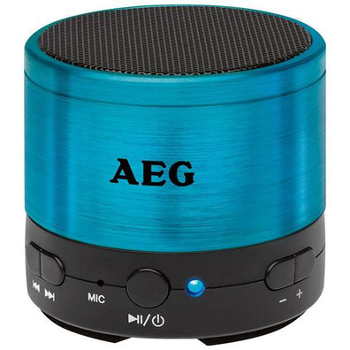 AEG Bluetooth BSS 4826 blue speaker