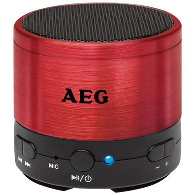 AEG Bluetooth speaker BSS 4826 red