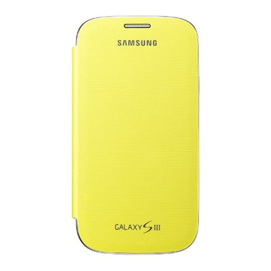 Flip Cover for Samsung Galaxy S III Yellow