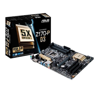PLACA ASUS Z170-P D3, INTEL, 1151, Z170