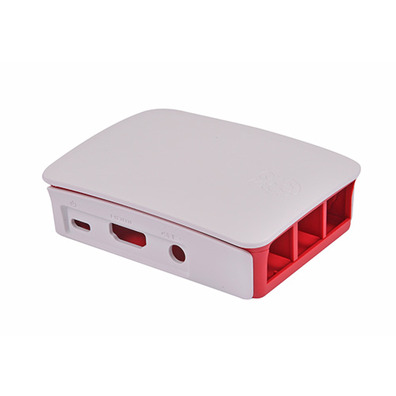 RASPBERRY Box for Raspberry Officer Pi 3, Red, White