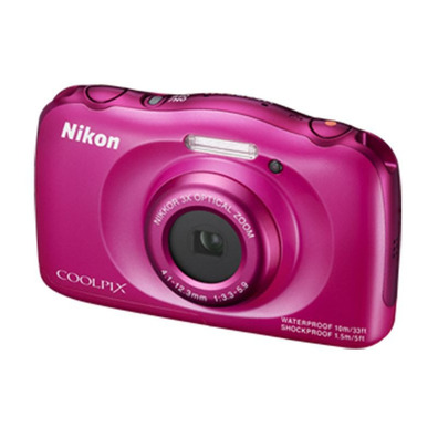 NIKON COOLPIX S33 Rosa KIT Aquatic camera