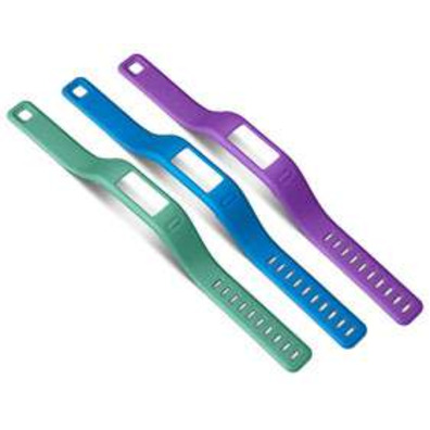 GARMIN Small spare straps (purple / turquoise / blue) Vivofit
