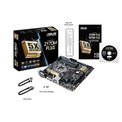 PLACA ASUS Z170M-PLUS, INTEL, 1151, Z170