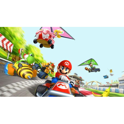 Nintendo 2DS Blue + Mario Kart 7
