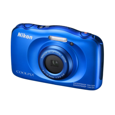 NIKON COOLPIX S33 AZUL KIT Aquatic camera