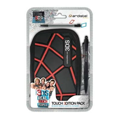 Touch 3Dition for Nintendo 3DS Black/Red Ardistel
