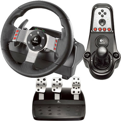 Logitech G27 Racing Wheel + Speedblack EVO Steering Wheel and Pedal Stand Black