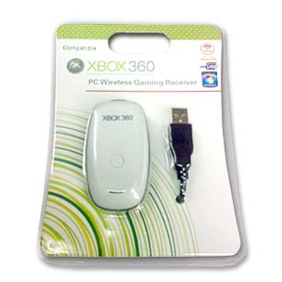 Xbox 360 Wireless Gaming Receiver PC (Unnoficial) White