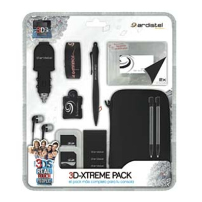 3D Extreme Pack for Nintendo 3DS Black Ardistel