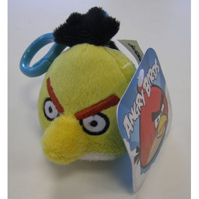 Angry Birds Keychain - Black Yellow