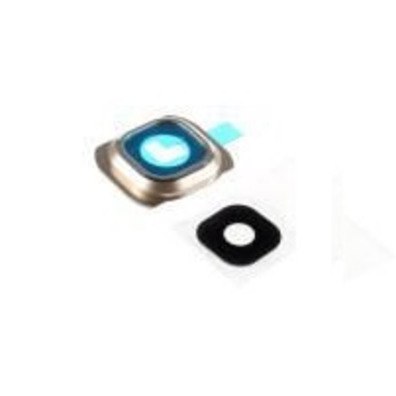 Rear Camera Lens Ring Cover Replacement for Samsung Galaxy S6 Gold