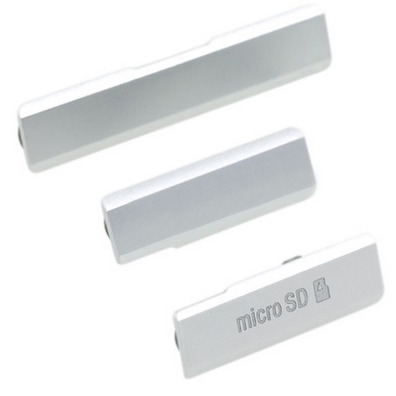 Set of Caps for Sony Xperia Z1 White