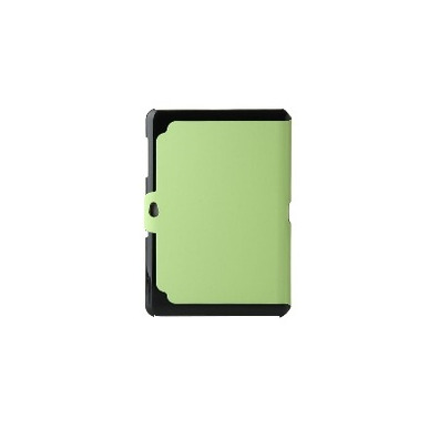 PU Leather Protective Case for Samsung Galaxy Tab 10.1 Green