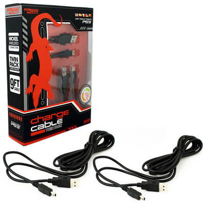 Charging Cable Twin Pack for PS3 Dualshock 3