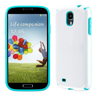 Protect Case CandyShell para Samsung Galaxy S4 White-Blue