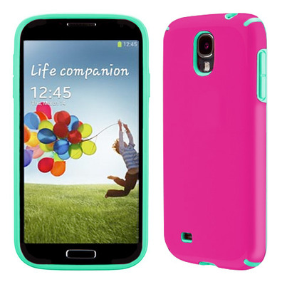 Protect Case CandyShell para Samsung Galaxy S4 White-Magenta