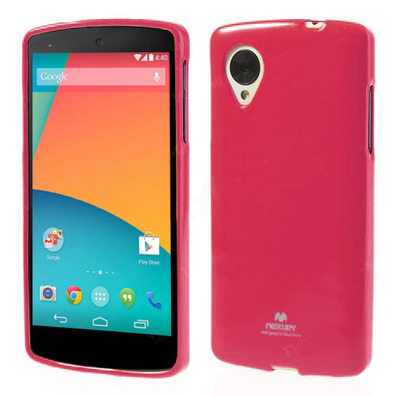 Cover Case TPU for LG Google Nexus 5 Pink
