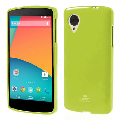 Cover Case TPU for LG Google Nexus 5 Yellow