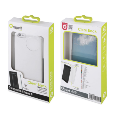 Transparent Crystal case Apple iPhone 6 / 6S muvit