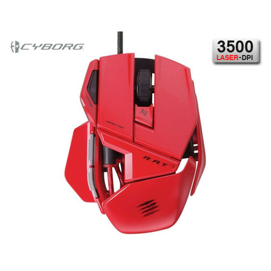 MadCatz Cyborg Rat 3 Red