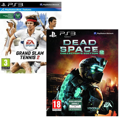 PS3 Slim (12 GB) + Dead Space 2 + Grand Slam Tennis 2