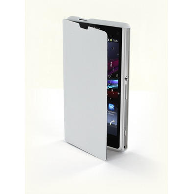 Muvit Easy Folio Sony Xperia Z1 Compact White