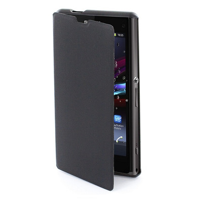 Muvit Easy Folio Sony Xperia Z1 Compact Black