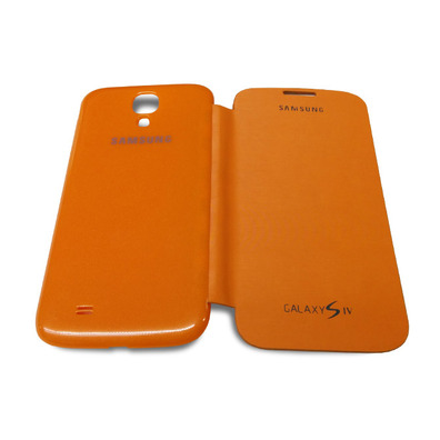 Flip Cover Case for Samsung Galaxy S4 Yellow