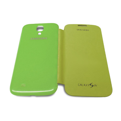 Flip Cover Case for Samsung Galaxy S4 Yellow