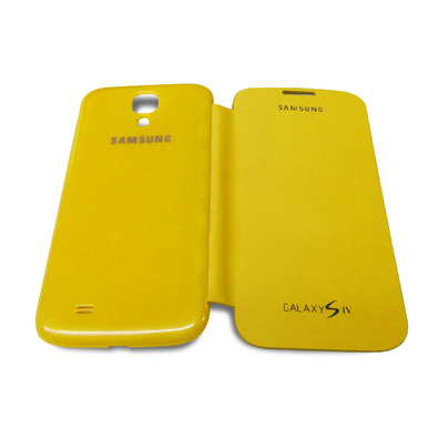 Flip Cover Case for Samsung Galaxy S4 Orange