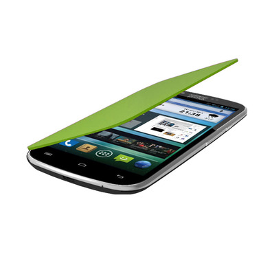 Flip Cover for Primux Omega 4 Black/Green