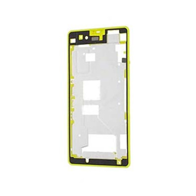 Front Frame for Sony Xperia Z1 Compact Yellow