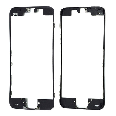 Plastic frame for iPhone 5C Fronts Black