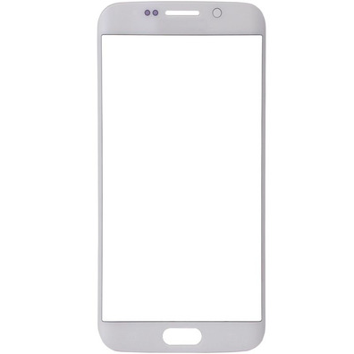 Front Glass for Samsung Galaxy S6 Edge White