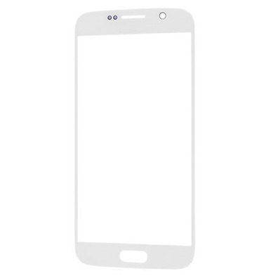 Front Glass for Samsung Galaxy S6 White