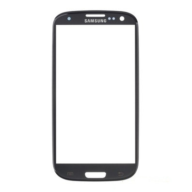 Front Cristal Samsung Galaxy S III Black/Green