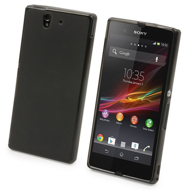 Soft-Skin for Sony Xperia Z Muvit Black