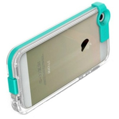 Case with cable for iPhone 6/6S Blue