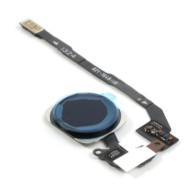 Home Button with PCB Membrane Flex Cable Part for iPhone 5S/SE Black