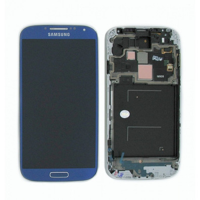 Full Screen for Samsung Galaxy S4 i9505 Metallic Blue