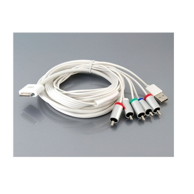 Component cable for iPhone/iPad/iPod