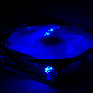 Nox Ventilator Box Cool Fan 12cm Blue Led