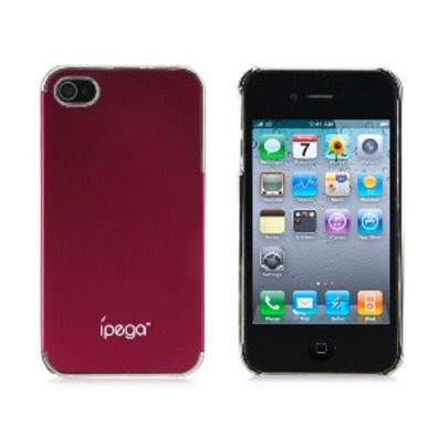 Frosted Case for iPhone 4/4S Red